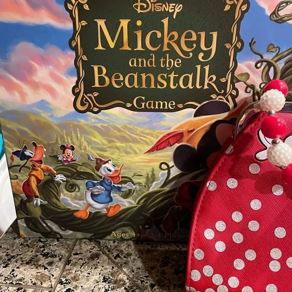 Mickey and the Beanstalk Game Vintage Minnie Girls Purse